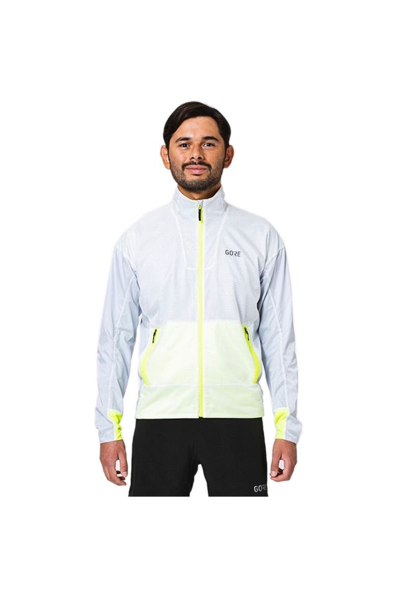 Drive Jacket - Men's, Main, color, White/Neon Yellow