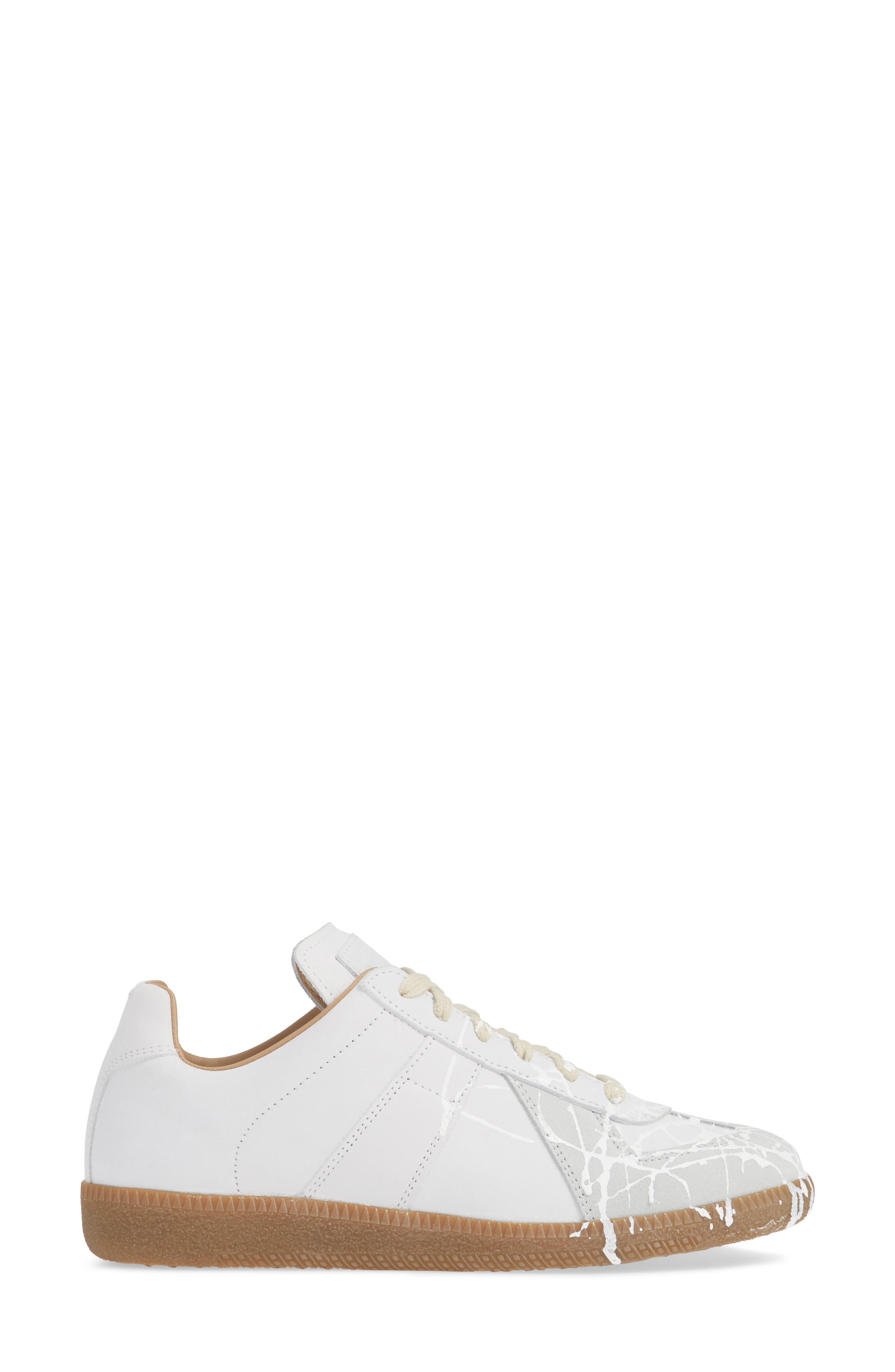 Maison Margiela Replica Paint Splatter Sneaker, Alternate, color, 