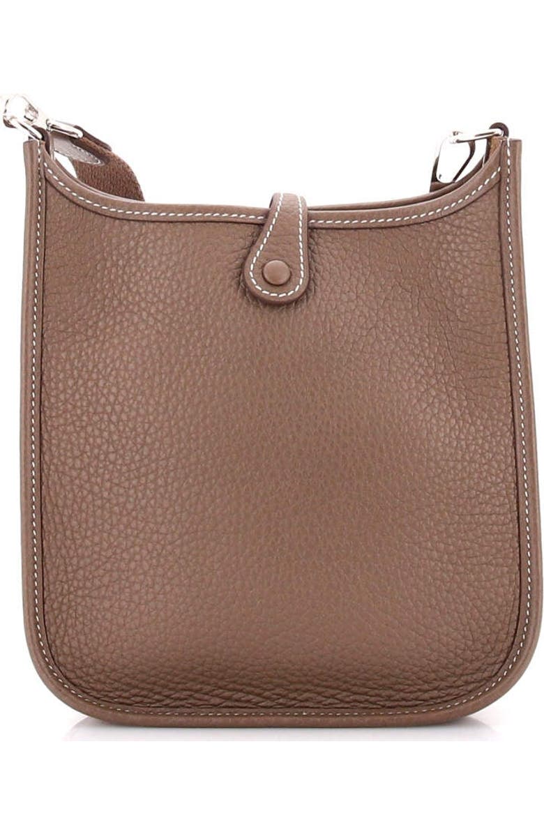 Pre-Owned Hermes Evelyne Bag Gen III Clemence TPM, Alternate, color, Etoupe