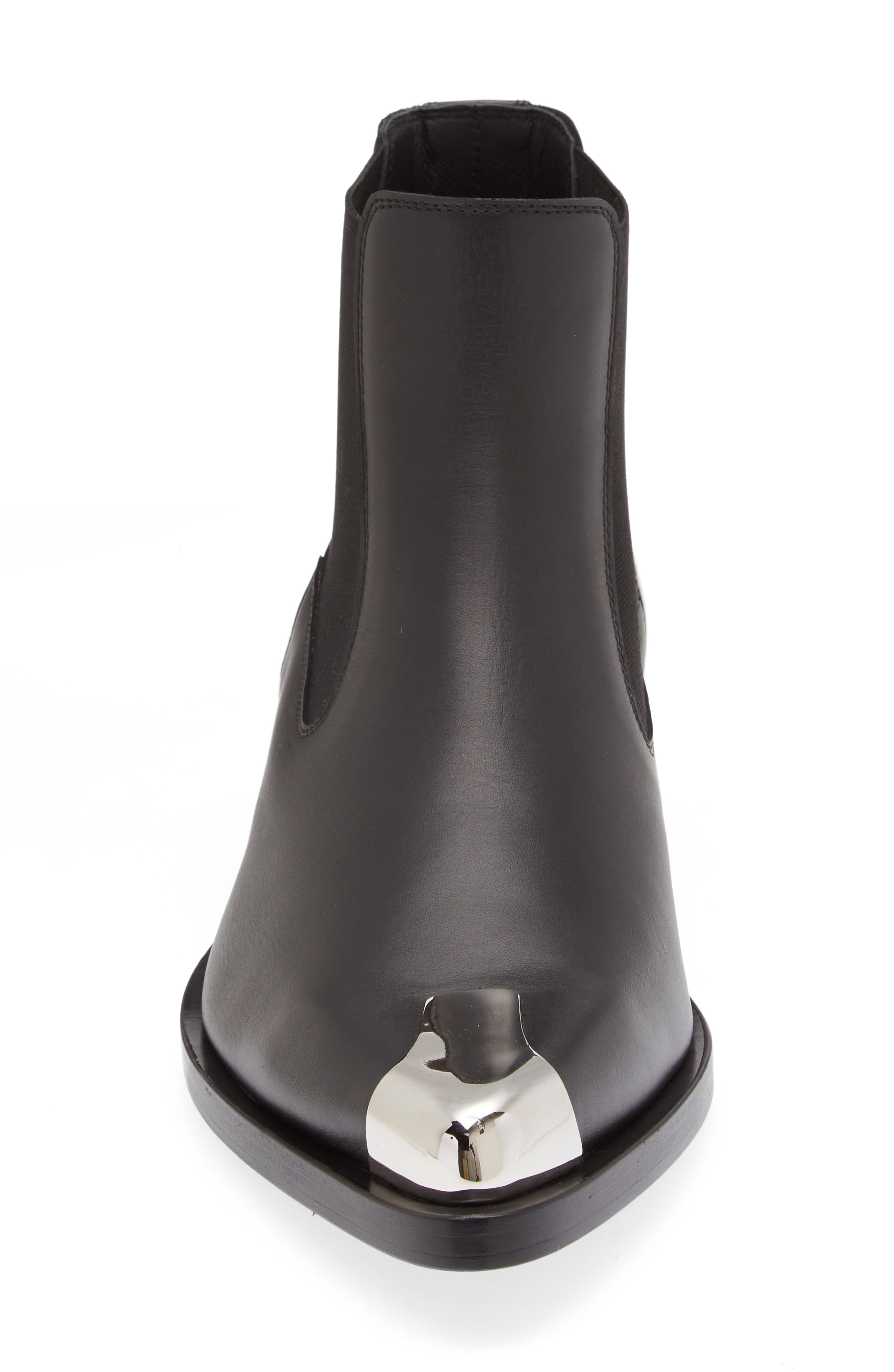 McQueen Punk Chelsea Boot, Alternate, color, 