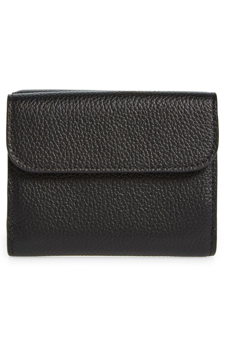 Chloé Marcie Leather Trifold Wallet, Alternate, color,