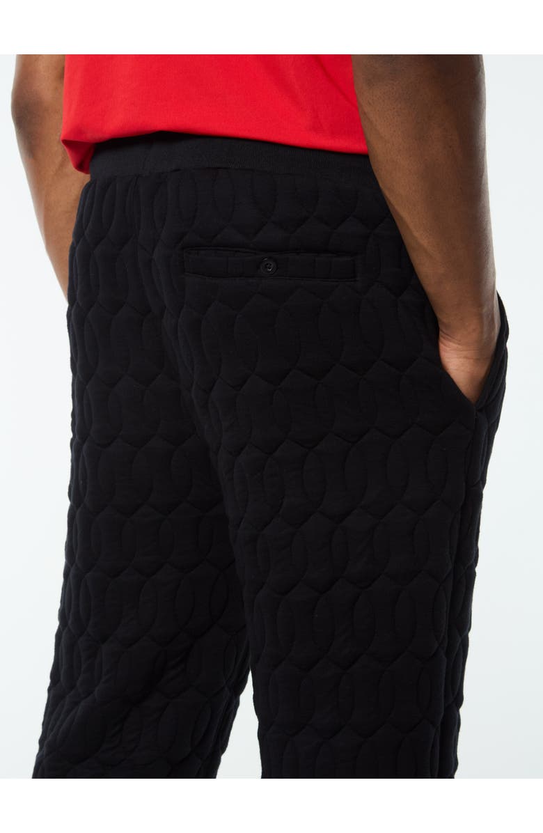 Sergio Tacchini Aversa Quilted Sweatpant, Alternate, color, Black Beauty