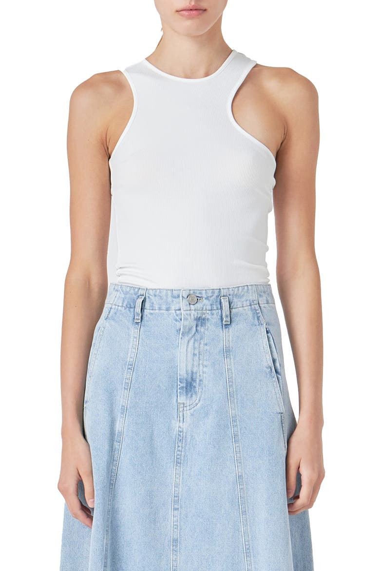 Rib Tank, Main, color, WHITE