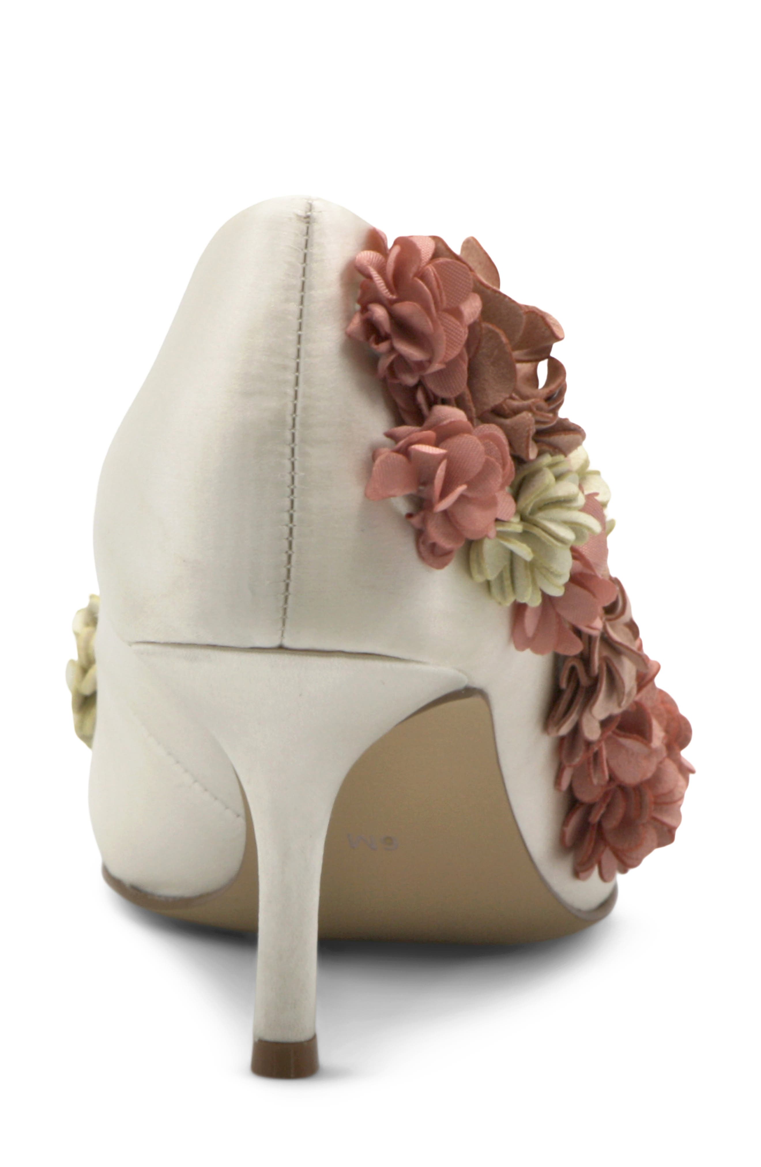 Charles by Charles David Arnold Pump, Alternate, color, Ivory/ Pink