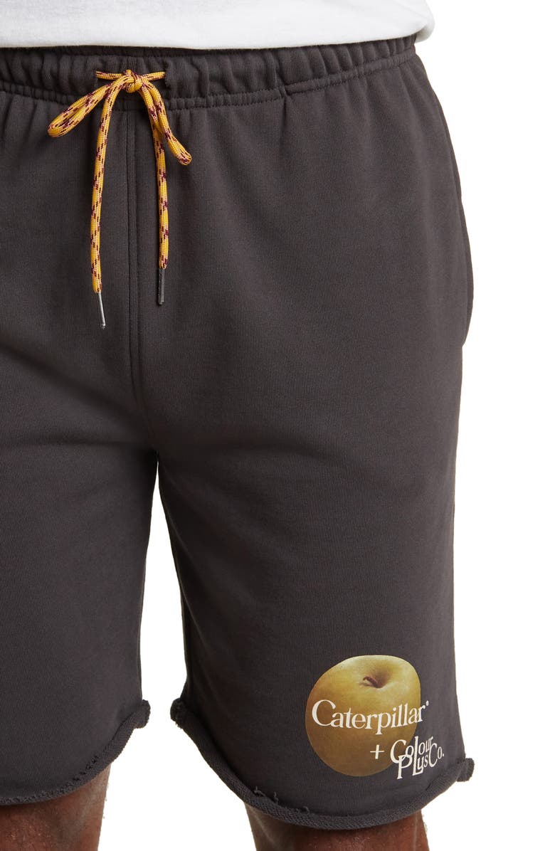 CATERPILLAR x Colour Plus Co. Cotton French Terry Shorts, Alternate, color,