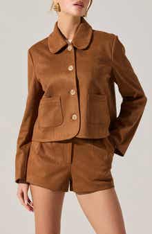 Jude Faux Suede Jacket