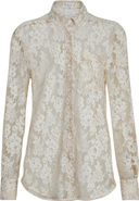 Brunello Cucinelli Flower jacquard lace shirt