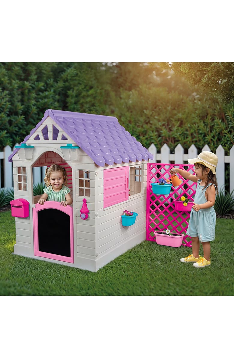 Dolu Garden Playhouse Indoor Outdoor Toy, Alternate, color, Multicolored