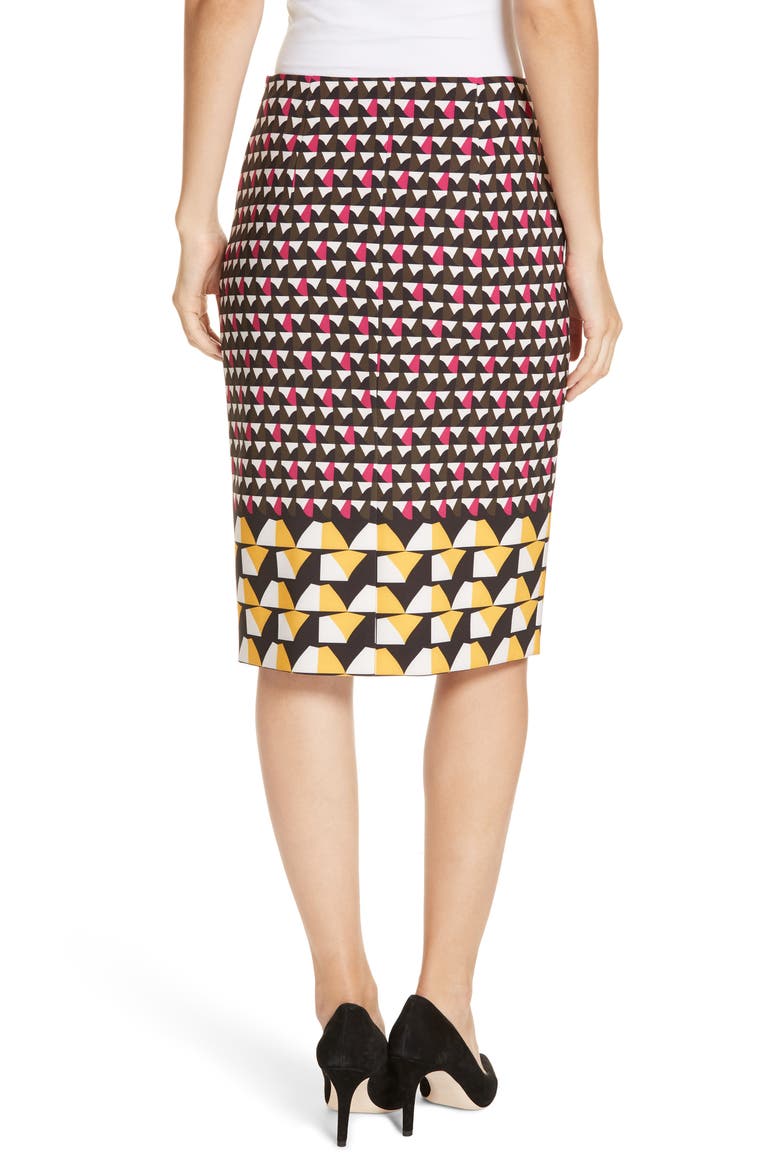 Vareika Anthracite Mélange Pencil Skirt, Alternate, color, MATCHED GRAPHICS