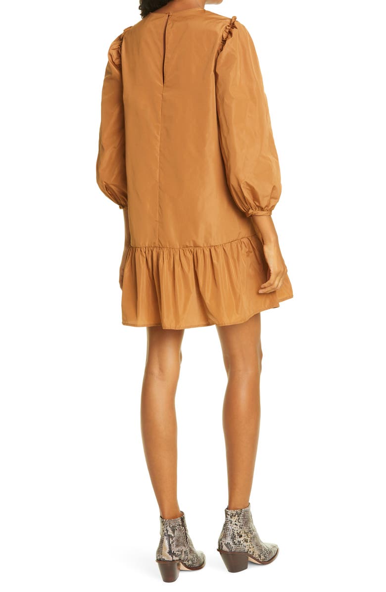 Cinq à Sept Cinq á Sept Jackie Ruffle Trim Minidress, Alternate, color, 