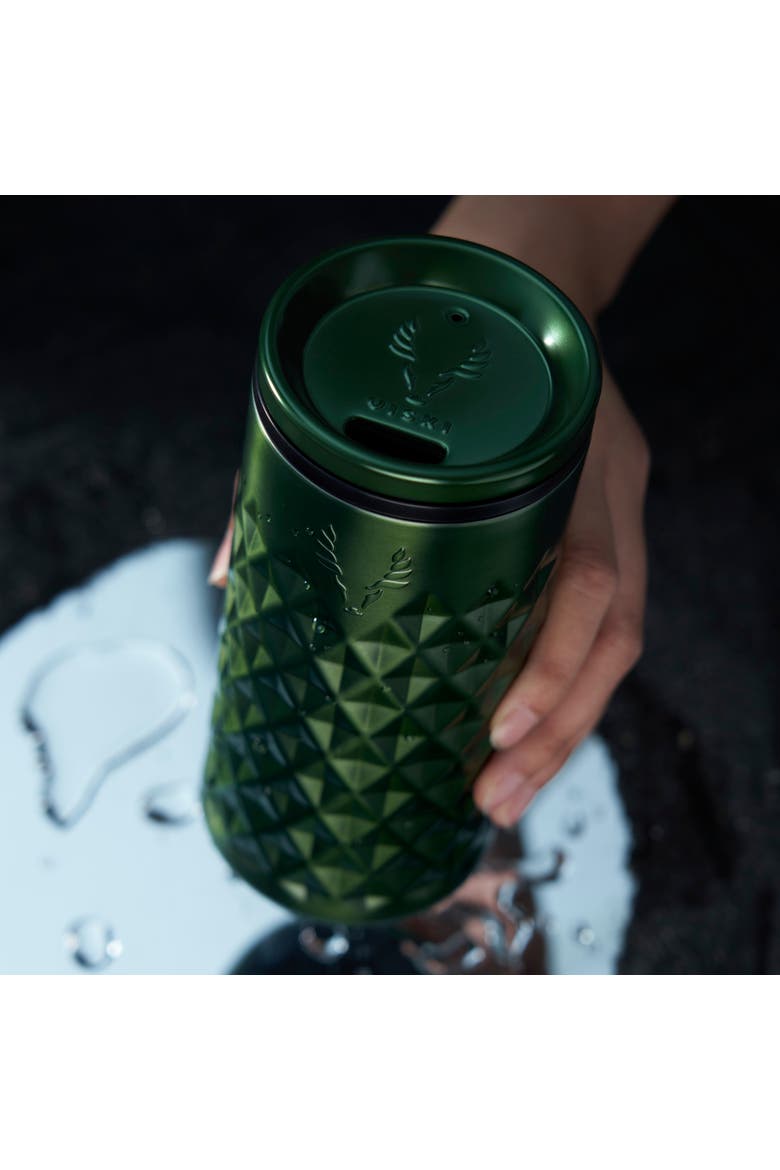 Paragon Stainless Steel Highball Tumbler, Alternate, color, Satin Green