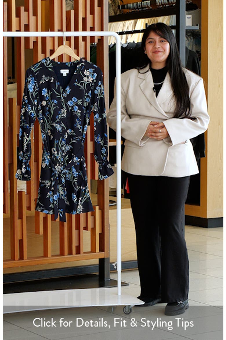 Floral Long Sleeve Shirtdress video