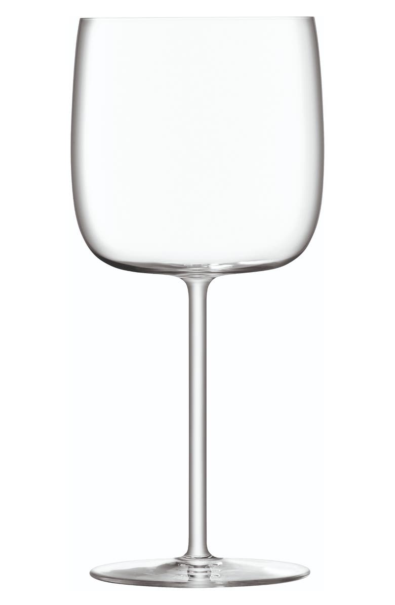 LSA Borough Set of 4 Wine Glasses, Main, color, Clear