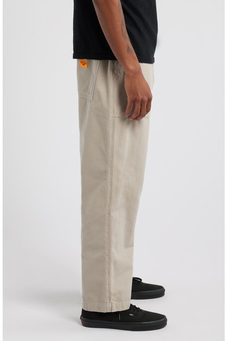 Classic Cotton Canvas Chef Pants, Alternate, color, STONE
