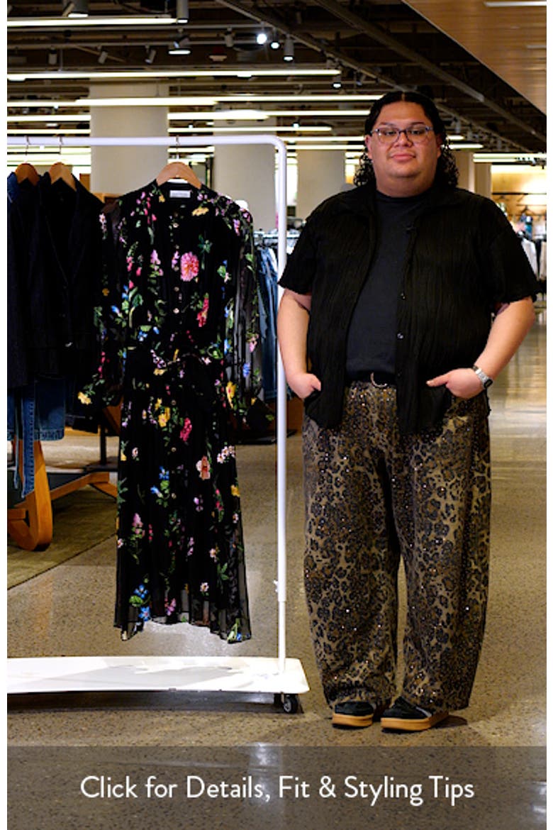 The Janice Floral Print Long Sleeve Dress video