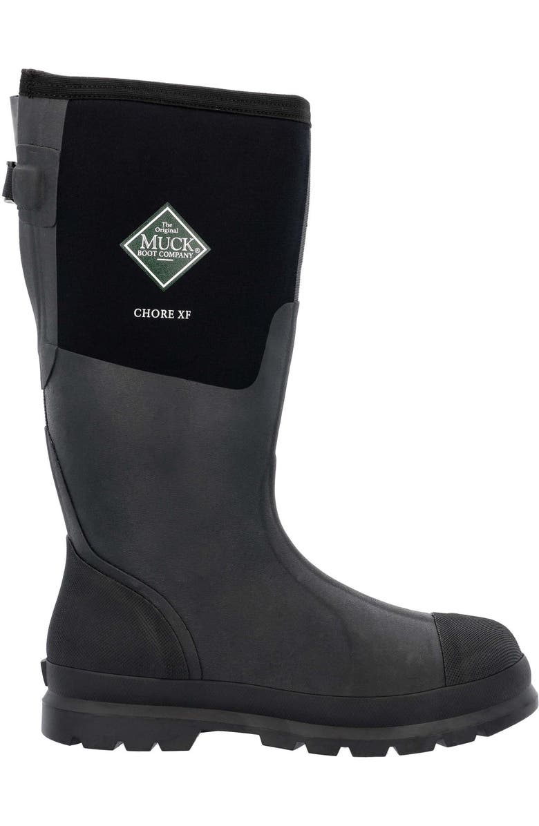 MUCK Men's Wide Calf Chore Tall Boot, Main, color, Black