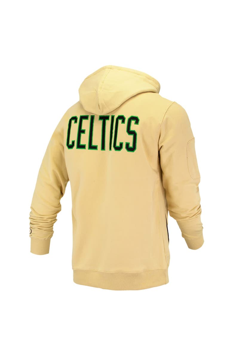 FISLL Unisex FISLL Cream Boston Celtics Logoman Shadow Collection Pullover Hoodie, Alternate, color, Cream