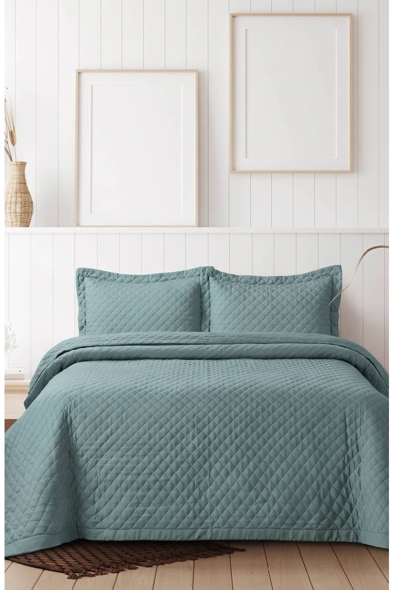 Brisbane Oversized Quilt Set, Alternate, color, ATLANTIC