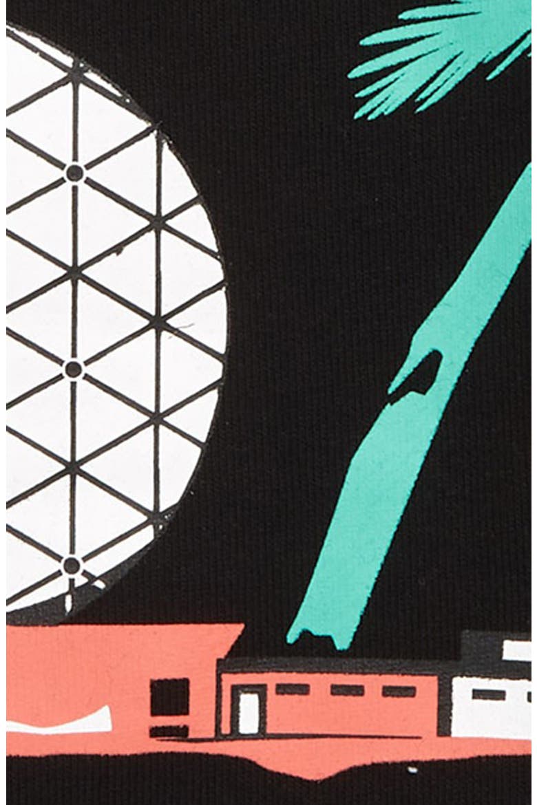 Kids' Beyond Crewneck Sweatshirt, Alternate, color, BLACK