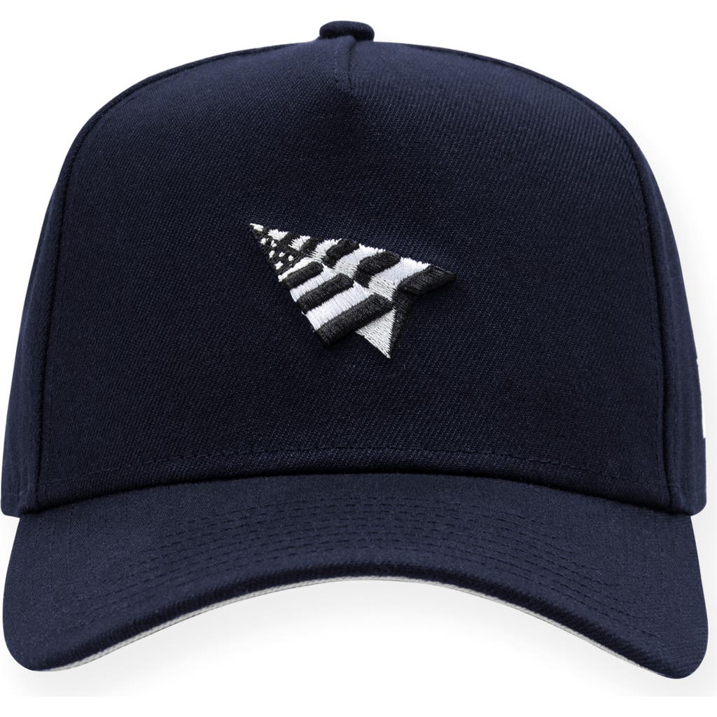 Paper Planes Logo 9forty A-frame Snapback Cap In Blue