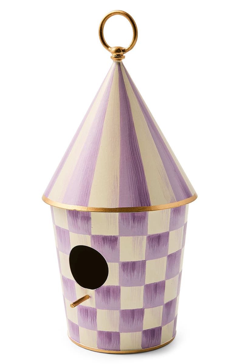 MACKENZIE CHILDS Violet Birdhouse, Main, color, Violet