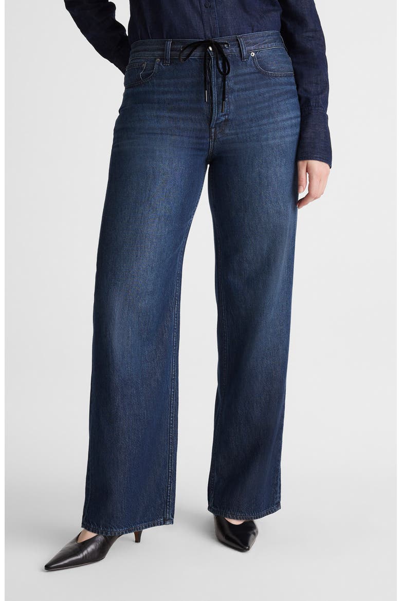 Airy Denim Low Slung Baggy Jeans, Alternate, color, ALLENHAM WASH