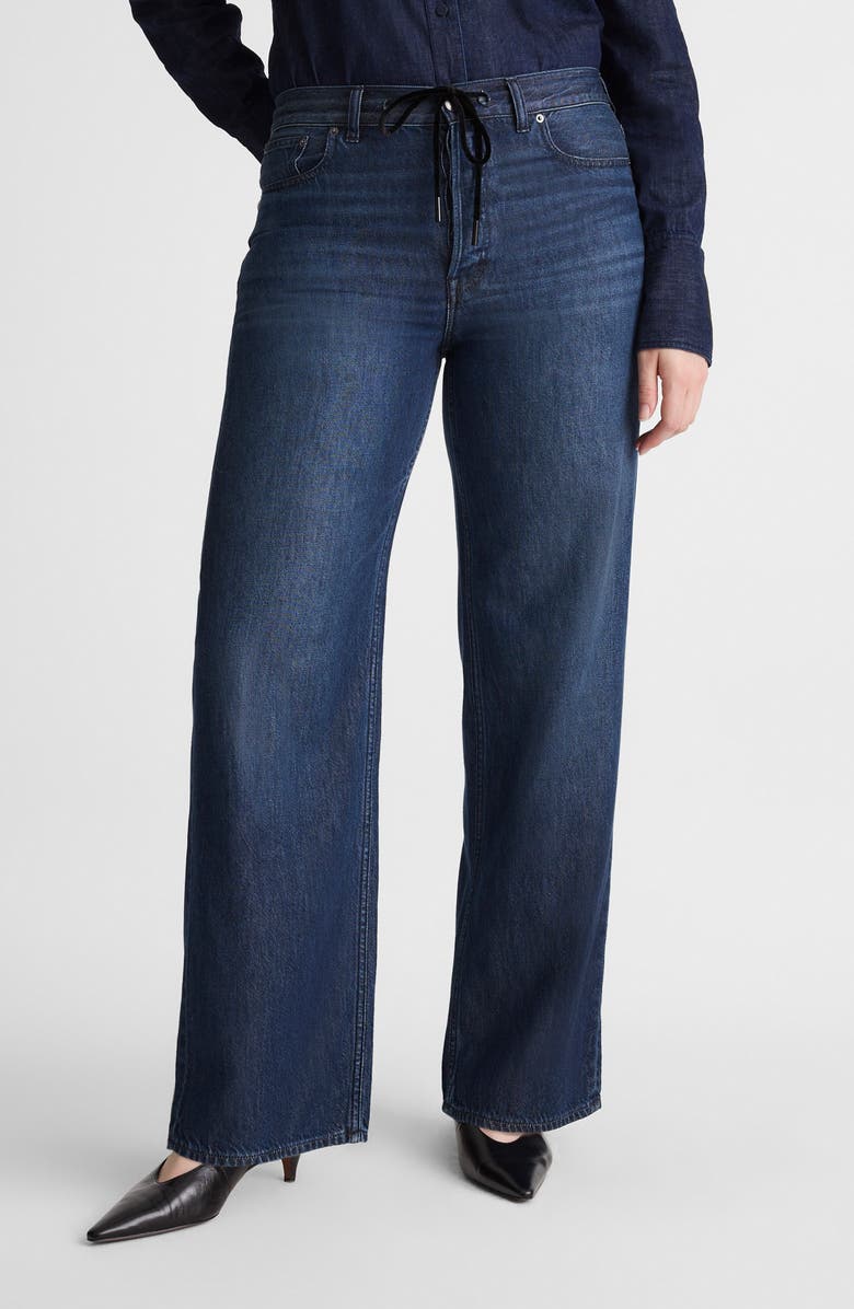 Madewell Airy Denim Low Slung Baggy Jeans, Alternate, color, Allenham Wash