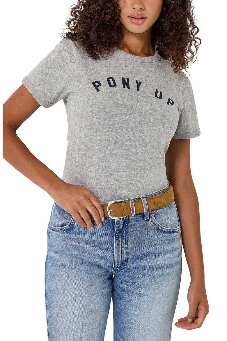 Pony Up Graphic T-Shirt, Alternate, color, MID GREY MEL