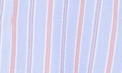 NANETTE LEPORE NANETTE LEPORE STRIPE BOW POPLIN BUTTON-UP SHIRT