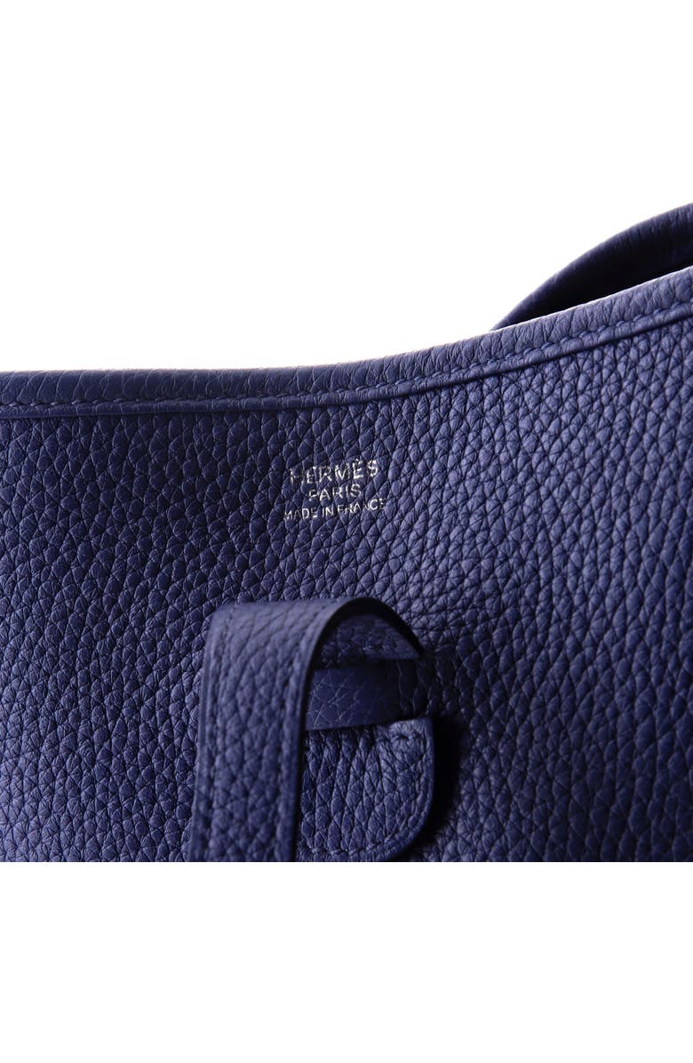 Pre-Owned Hermes Evelyne Bag Gen III Clemence PM, Alternate, color, Bleu Brighton