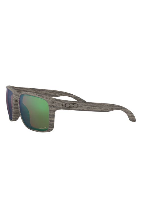 Oakley Holbrook™ 57mm Prizm™ Polarized Keyhole Sunglasses In Light Wood