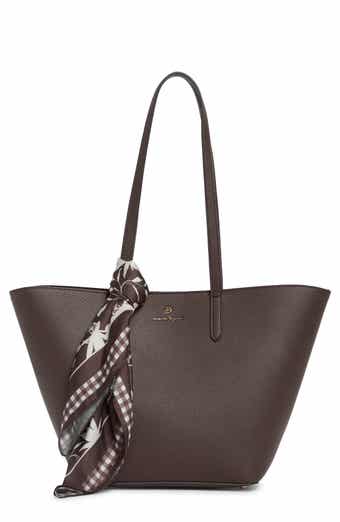 Nanette Lepore Scarf Tulip Tote with Dome Crossbody Bag