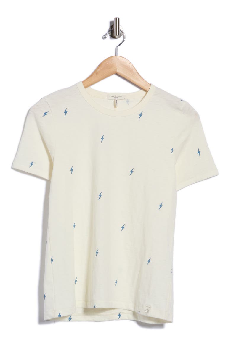 Allover Bolt Cotton Graphic T-Shirt, Alternate, color, CHKMU