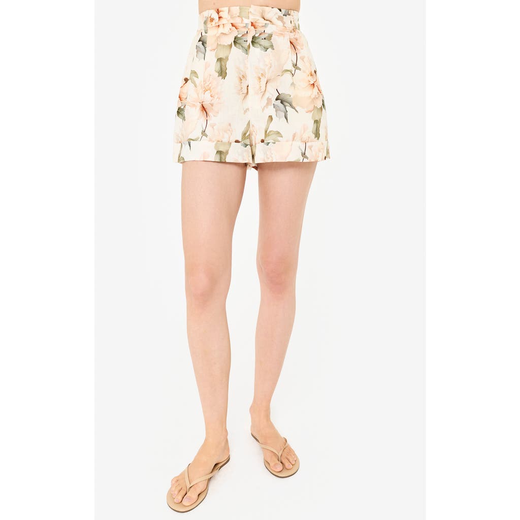 Shop Cami Nyc Ravi High Waist Linen Shorts