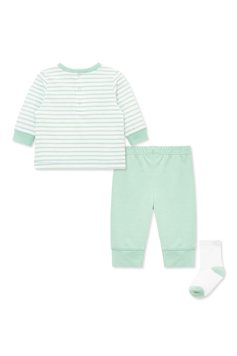 Safari Shirt, Joggers & Socks Set, Alternate, color, GREEN