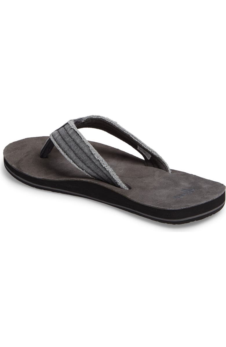 Sanuk 'Fraid Not' Flip Flop, Alternate, color,