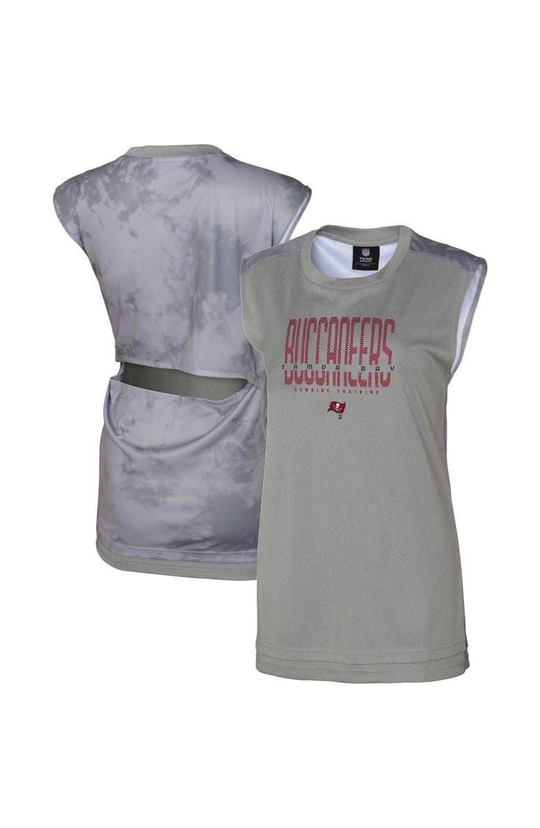 Outerstuff Women's Gray Tampa Bay Buccaneers No Sweat Tank Top, Main, color, Gray