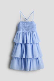H&M Tiered chiffon dress