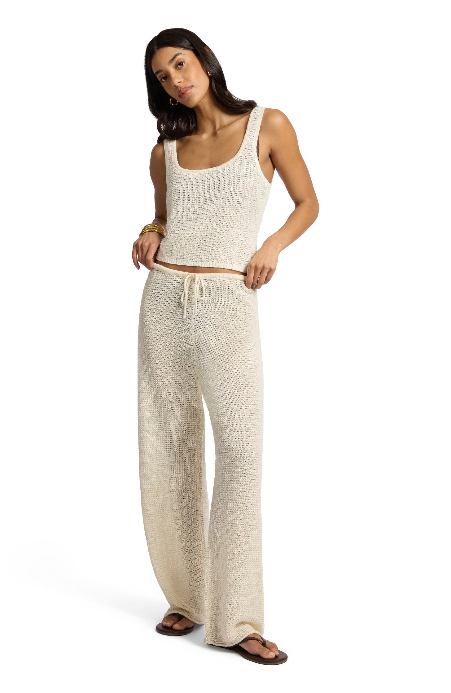 Knit Drawstring Pant - image 3