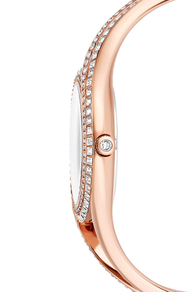 Hyperbola Bracelet Watch, 28mm, Alternate, color, ROSE GOLD