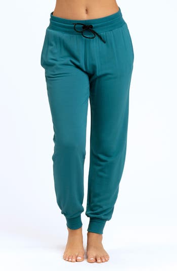 Threads 4 Thought Connie Fleece Joggers In Blue