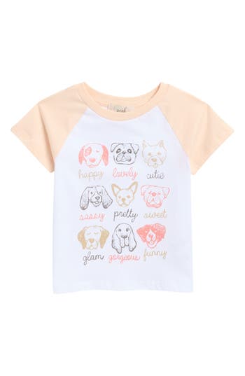 Peek Aren't You Curious Kids' Dog Love Cotton Graphic T-shirt