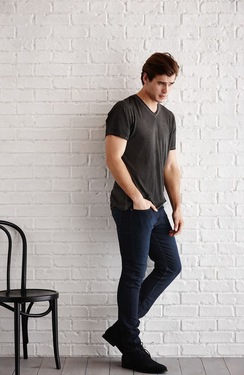 PAIGE Lennox Slim Fit Jeans, Alternate, color, Cellar