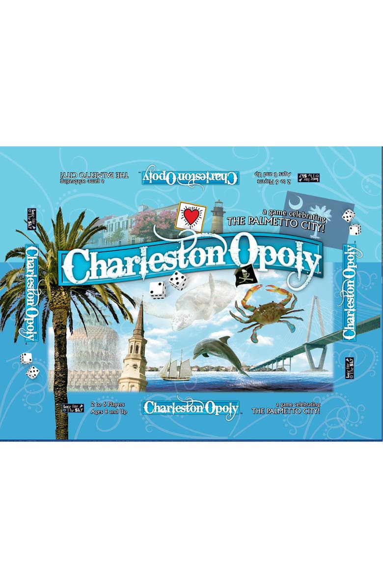 Late for the Sky Charlestonopoly Monopoly Board Game, Main, color, Multicolored