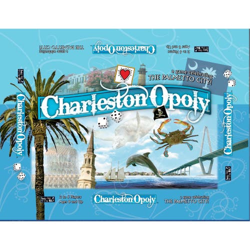 Late for the Sky Charlestonopoly Monopoly Board Game in Multicolored  product