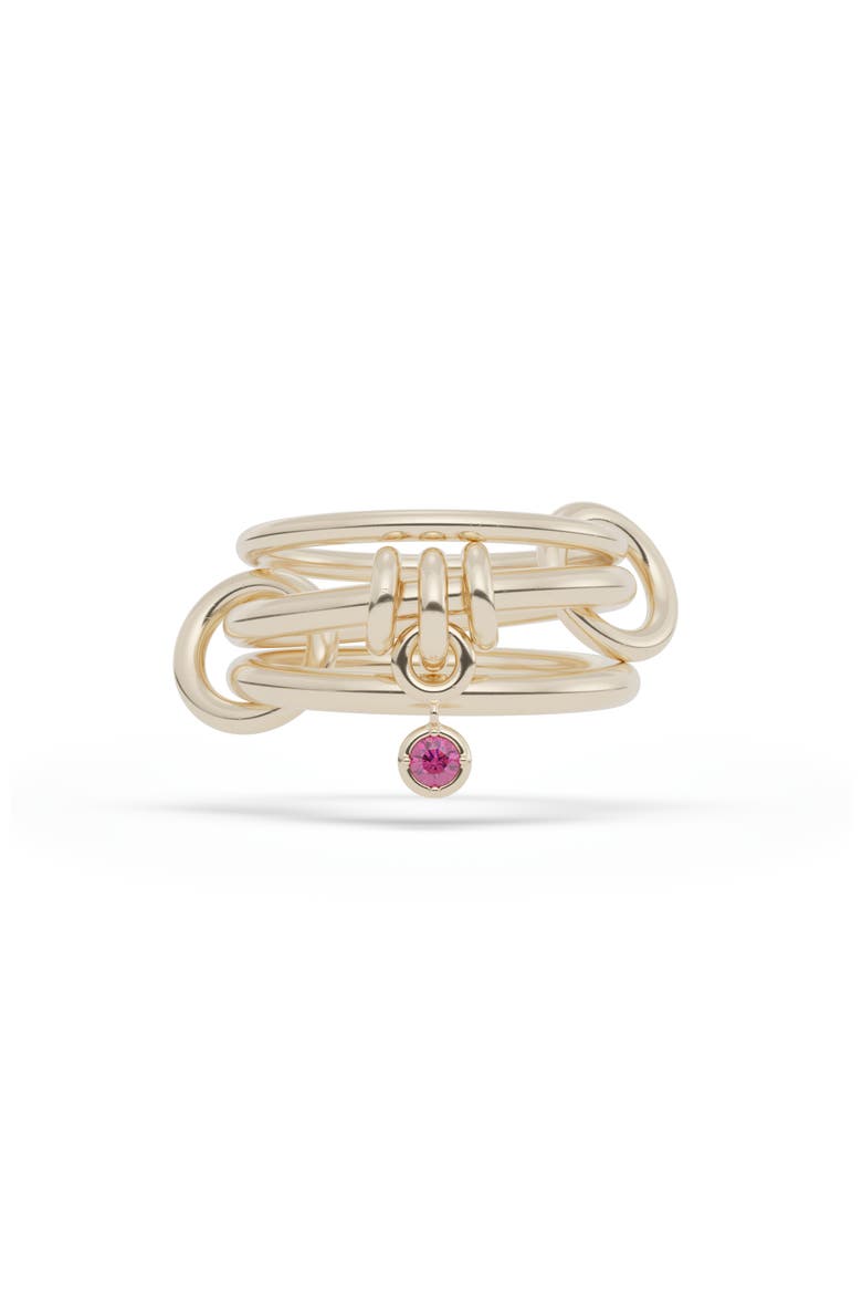 Piera Linked Rings, Main, color, YELLOW GOLD