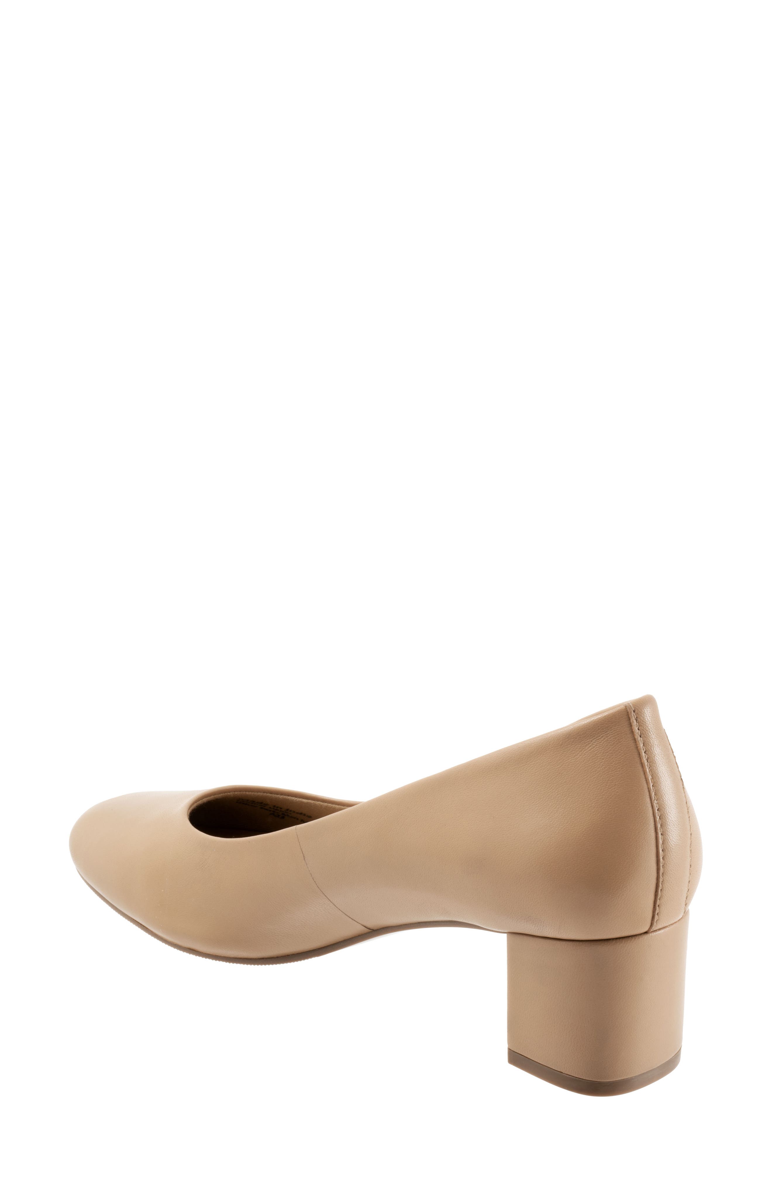 Daria Block Heel Pump, Alternate, color, NUDE