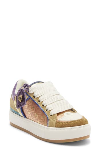 Kurt Geiger London Southbank Tag Sneaker In Multi