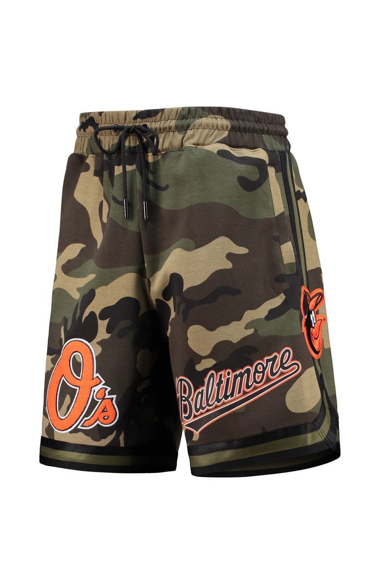 PRO STANDARD Men's Pro Standard Camo Baltimore Orioles Team Shorts, Alternate, color, 