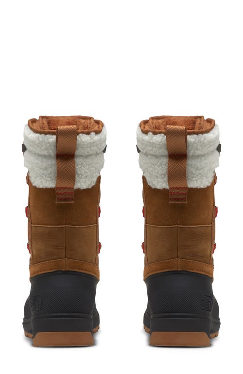 The North Face Shellista V Mid Waterproof Insulated Boot In Brown